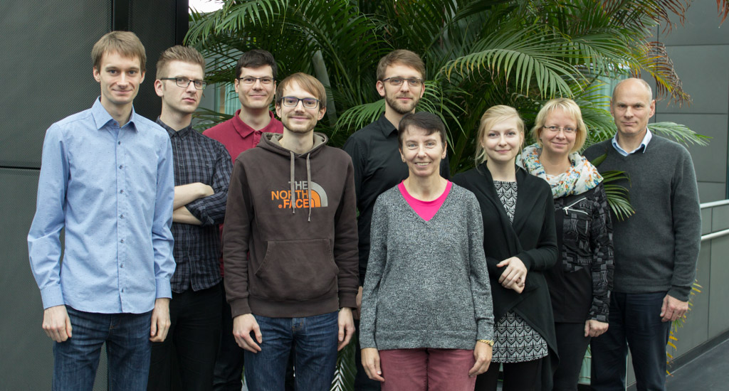 Gruppenfoto der Mitarbeiter